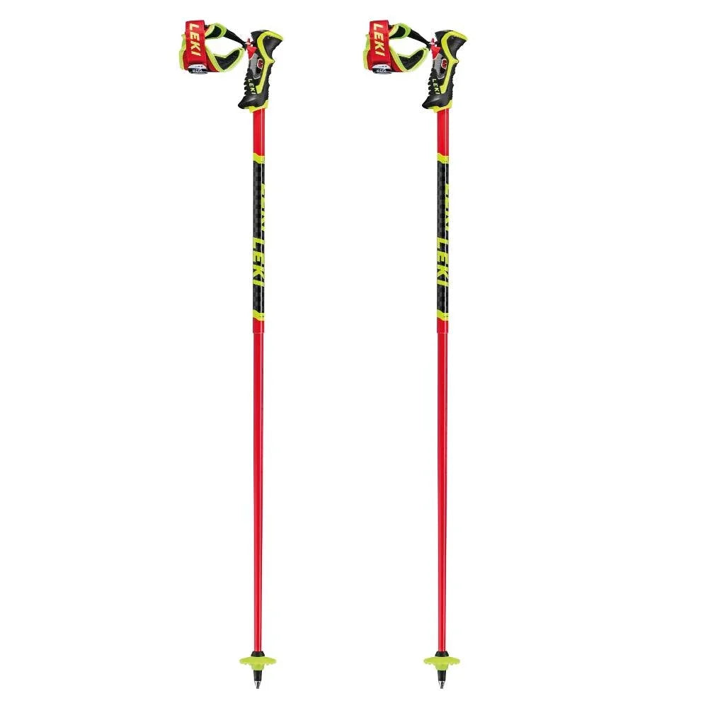 Bâtons de ski Leki Venom SL 3D Rouge