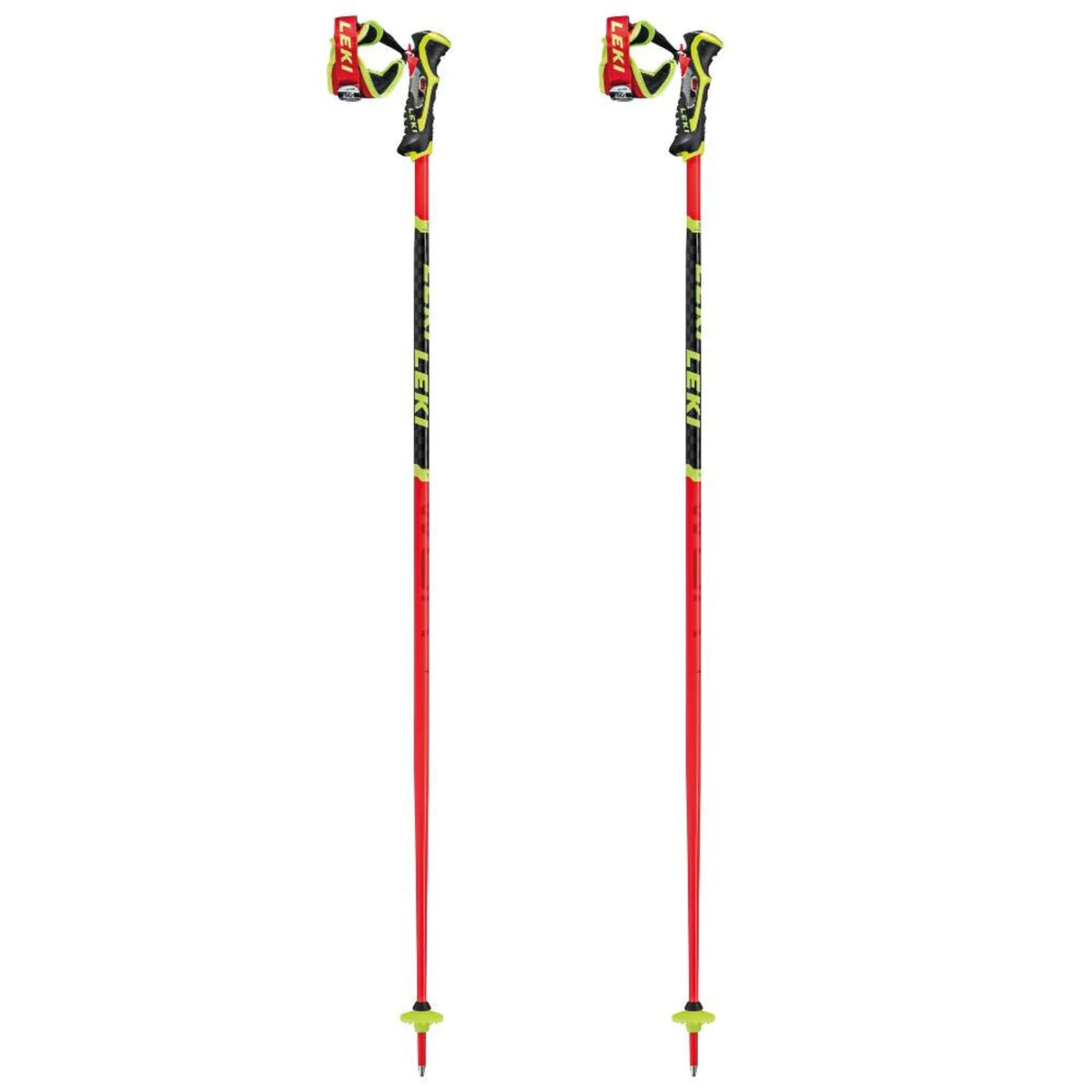 Bâtons de Ski Leki WCR TBS SL 3D Rouge