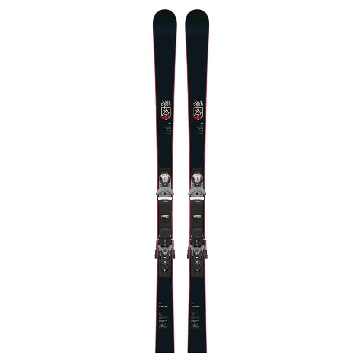 Van Deer H-Power 68 Skis + Look SPX 15 Rockerace Bindings 2026