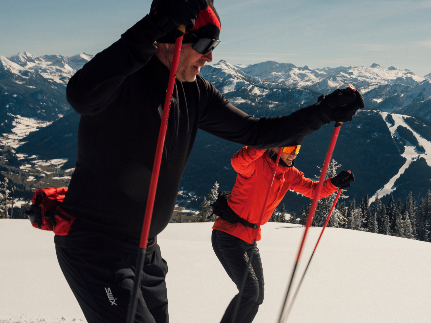 Bâtons de ski de fond