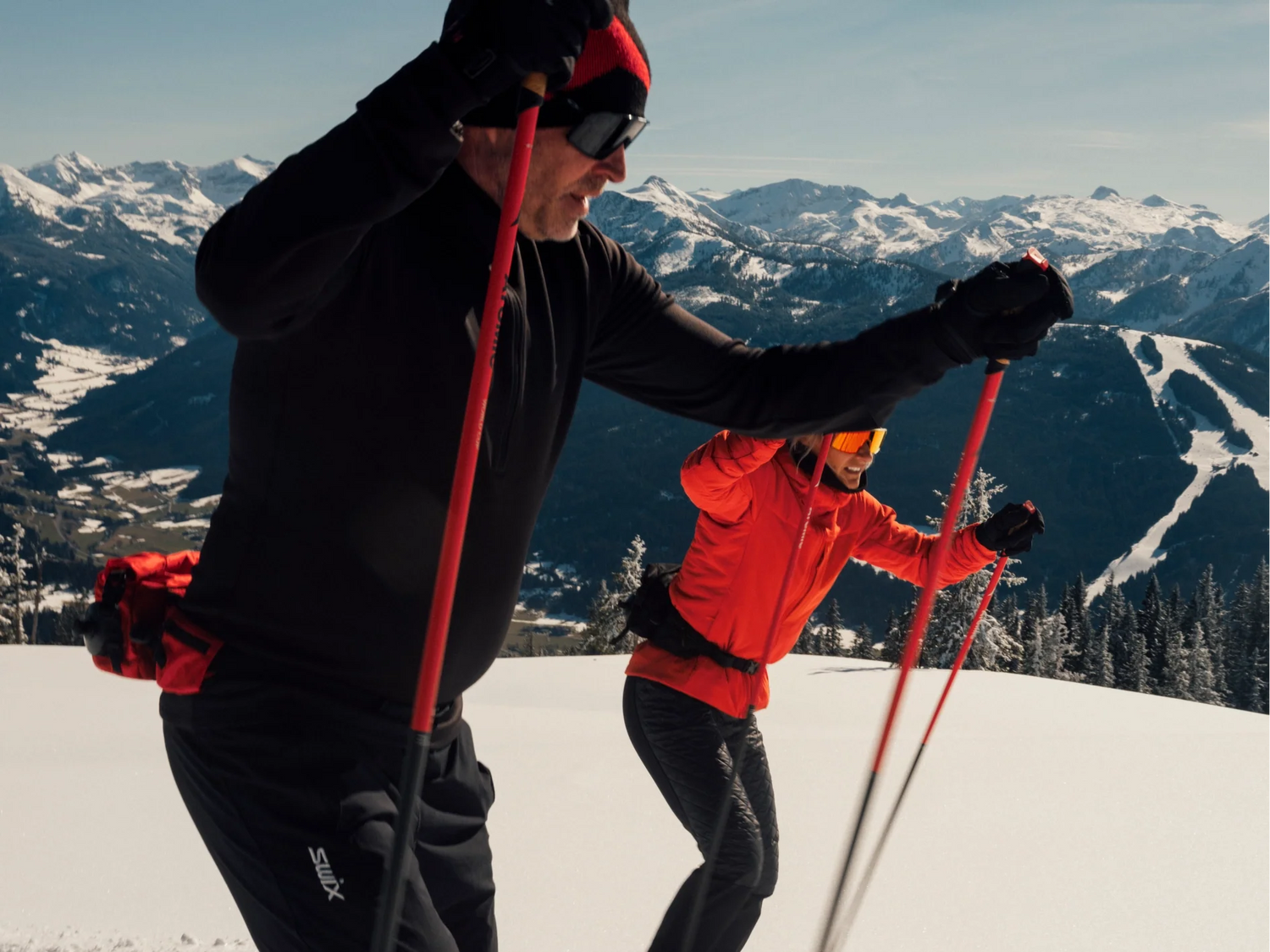 Bâtons de ski de fond