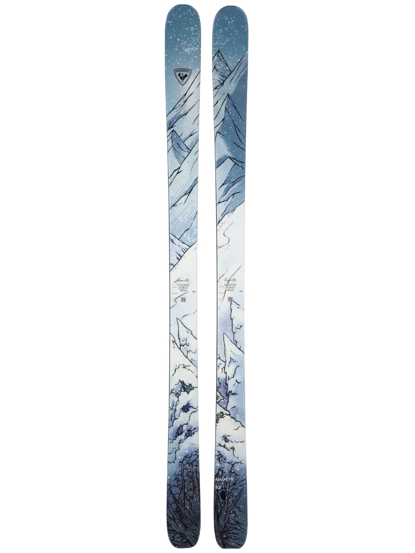 SKI ROSSIGNOL BLACKOPS 92