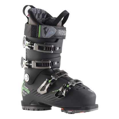 Ski boot Rossignol Hi Speed Pro 120 MV GW 2026, three-quarter view.
