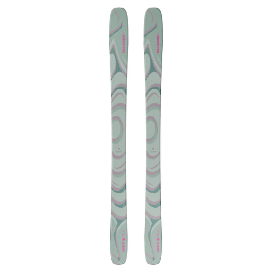 Salomon QST 100 Iceberg Green Skis 2026
