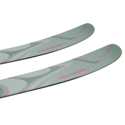 Salomon QST 100 Iceberg Green Skis 2026