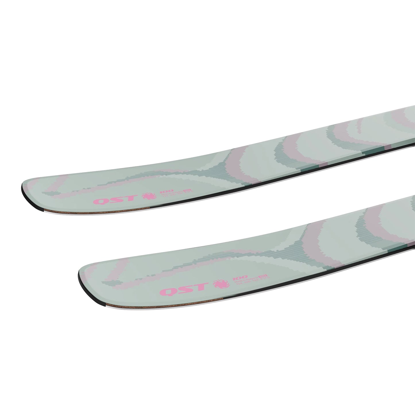 Salomon QST 100 Iceberg Green Skis 2026