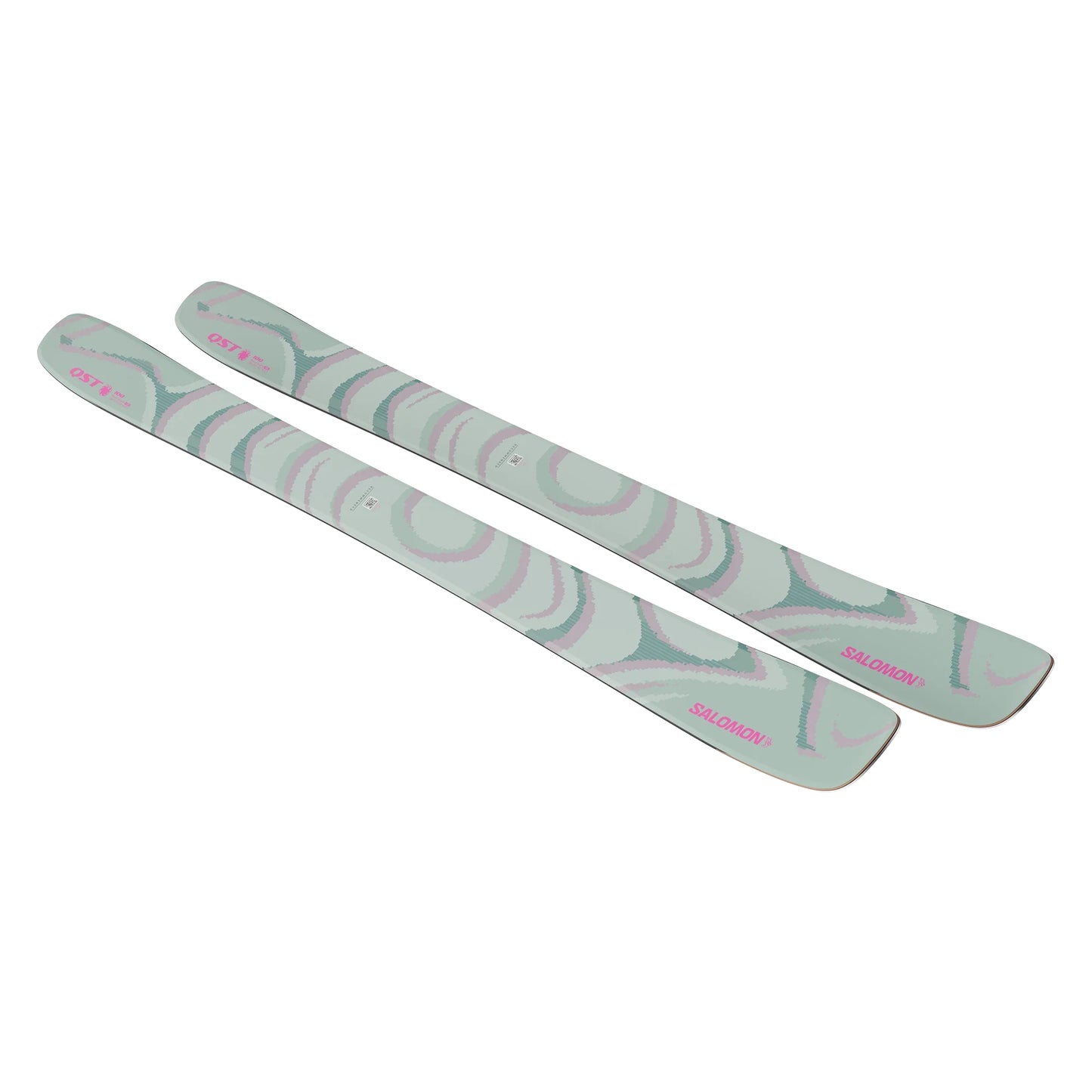 Salomon QST 100 Iceberg Green Skis 2026