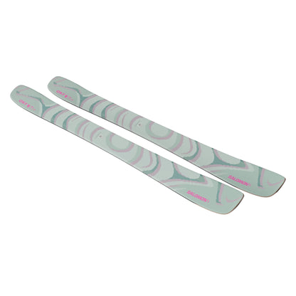 Salomon QST 100 Iceberg Green Skis 2026