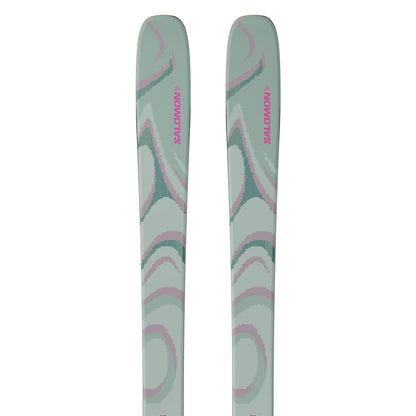 Salomon QST 100 Iceberg Green Skis 2026