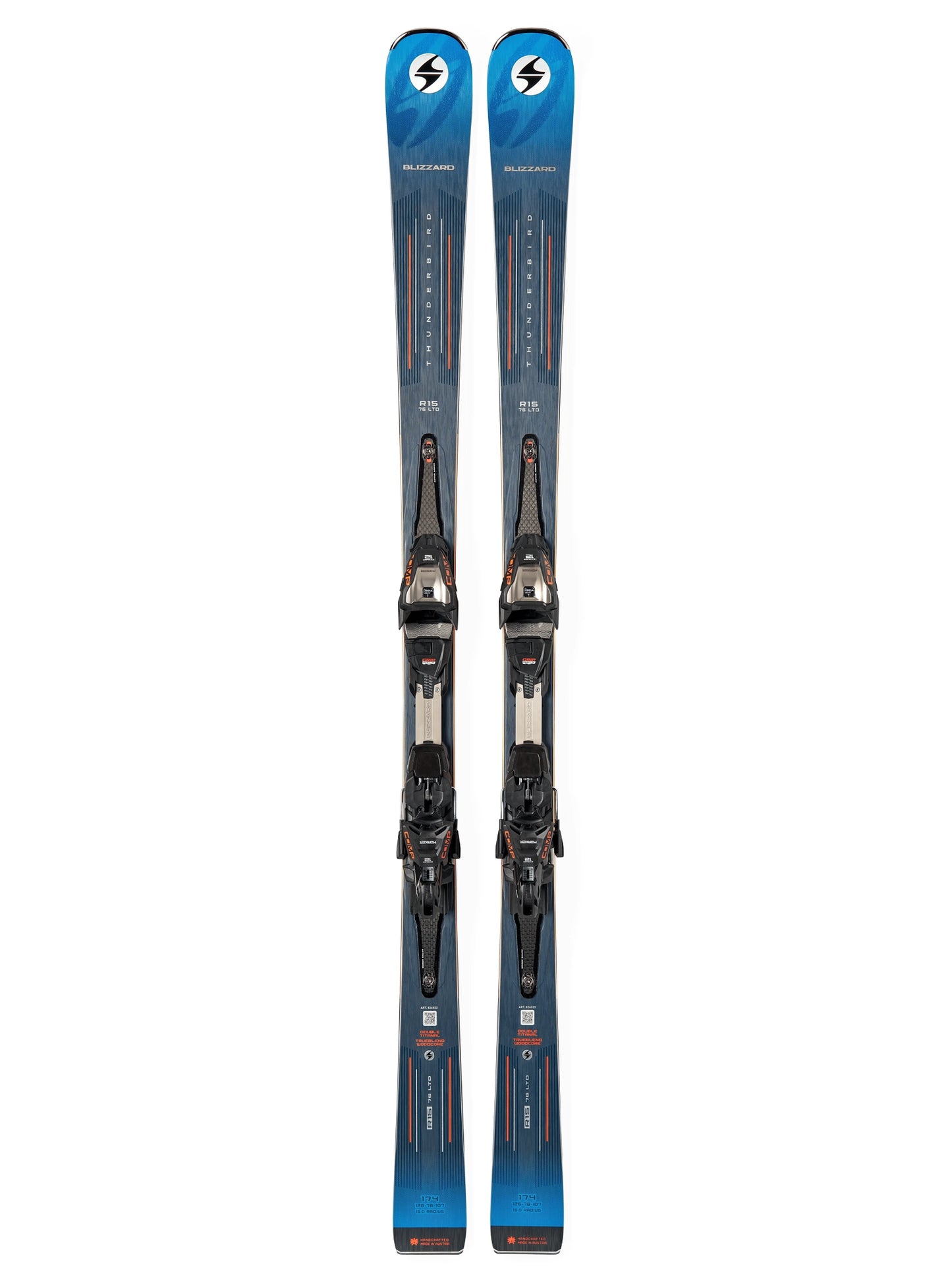 Ski Blizzard Thunderbird R15-76 LTD 2026 + Fixation Xcell 12 Demo